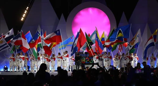  Ceremonia de clausura de los Juegos Panamericanos Santiago 2023. Foto: Prensa Latina<br>    