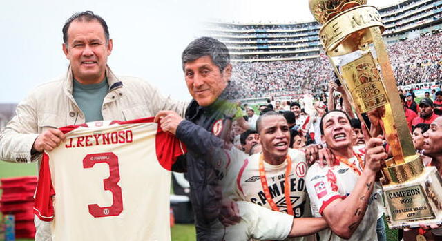Reynoso fue campeón como técnico de Universitario de Deportes en el 2009. Foto: composición Líbero / Universitario.   