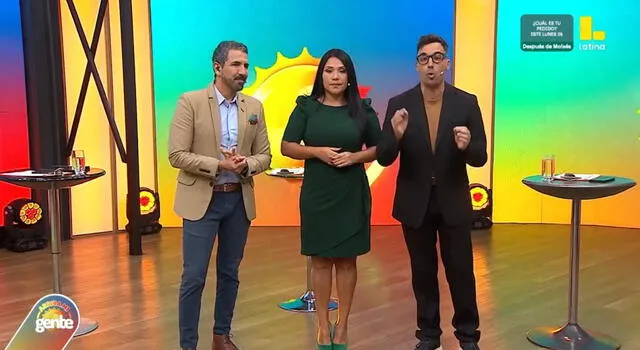 Maju Mantilla brilló por su ausencia en 'Arriba mi gente'. Foto: Latina   