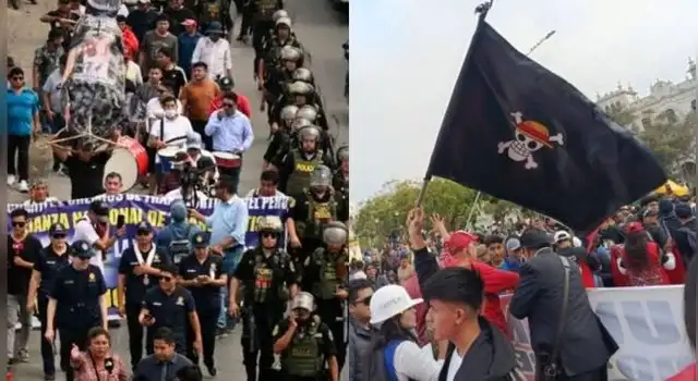 Generación Z convoca movilización para el 14 de noviembre en respuesta a la inseguridad ciudadana. Foto: composición LR.   