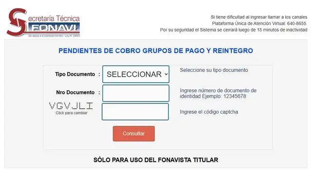 Página para consultar con el DNI si eres beneficiario del Fonavi. Página para consultar con el DNI si eres beneficiario del Fonavi.