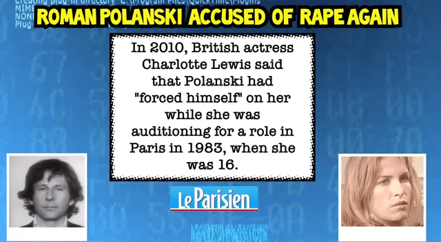 Un nuevo escándalo de abuso sexual para Roman Polanski