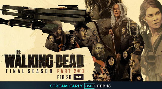 The Walking Dead, temporada 11 final. Foto: AMC