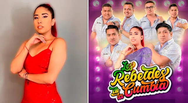 Azucena Calvay se retira de Los Rebeldes de la Cumbia. Foto: composición LR/ Instagram/ Facebook   