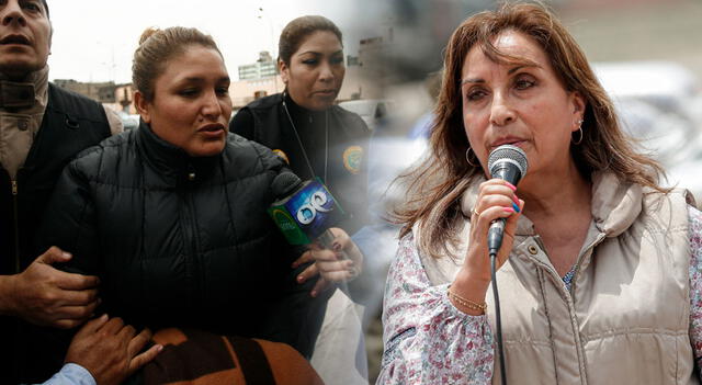 Abencia Meza espera que Dina Boluarte le pueda dar el indulto presidencial. Foto: composición LR/ difusión   