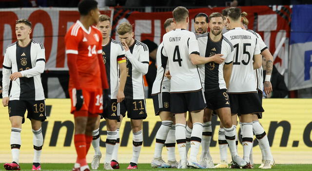 Perú cayó 2-0 ante Alemania en Mainz. Foto: EFE.   