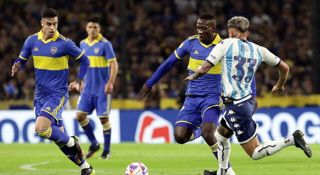 Racing viene de caer 3-1 frente a Boca Juniors. Foto: AFP.   