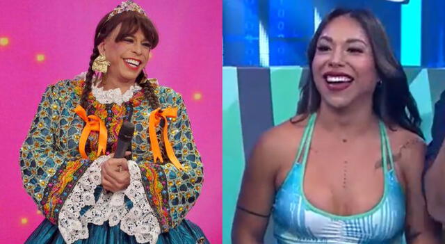 La Chola Chabuca y Dayanita estatrán juntas en "El reventonazo". Foto: composición LR/captura de América TV   