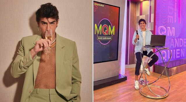 Diego Rivera fue conductor en "Mande quien mande". Foto: Instagram   