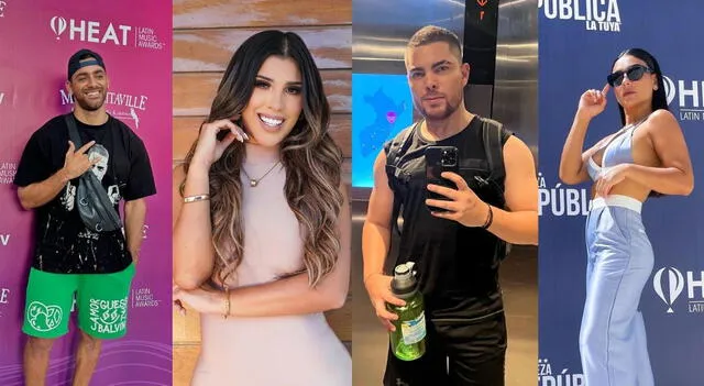 Los peruanos que están presenten en los Premios Heat 2023. Foto: composición LR/Instagram/Austin Palao/Yahaira Plasencia/Álvaro Rod/Cielo Torres Los peruanos que están presenten en los Premios Heat 2023. Foto: composición LR/Instagram/Austin Palao/Yahaira Plasencia/Álvaro Rod/Cielo Torres
