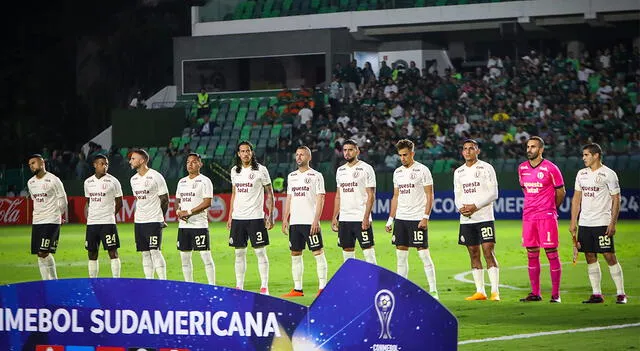 Universitario viene de perder 1-0 ante Goiás en Brasil. <strong>Foto: Copa Sudamericana</strong>   