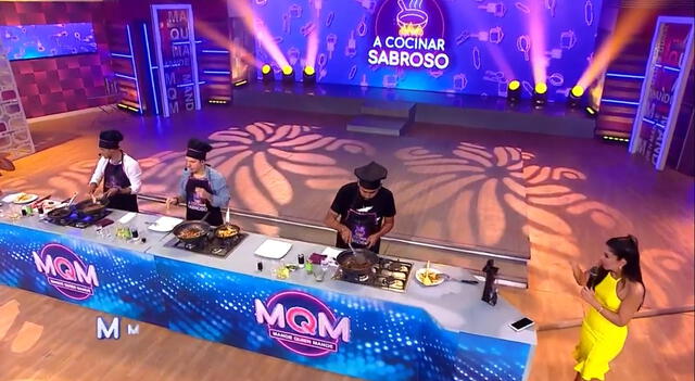  ¿Cuáles son las diferencias entre "El gran chef famosos" y el nuevo bloque de cocina de "Mande Quien Mande"?. Foto: captura/América TV    