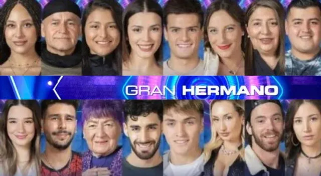 Estos son los concursante de "Gran hermano Chile". Foto: difusión    