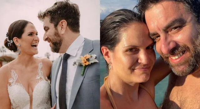  Lorena Álvarez y su esposo Álvaro se casaron en junio del 2022. Foto: composición LR/ Capturas de Instagram   