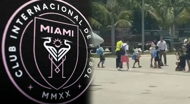  Lionel Messi llegó a Estados Unidos para ser presentado en Inter Miami. Foto: composiciónLR   