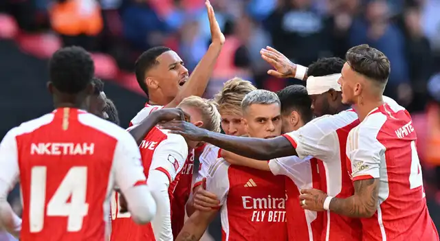 Arsenal se coronó campeón de la Community Shield el último domingo 6 de agosto frente al Manchester City. Foto: difusión Arsenal se coronó campeón de la Community Shield el último domingo 6 de agosto frente al Manchester City. Foto: difusión
