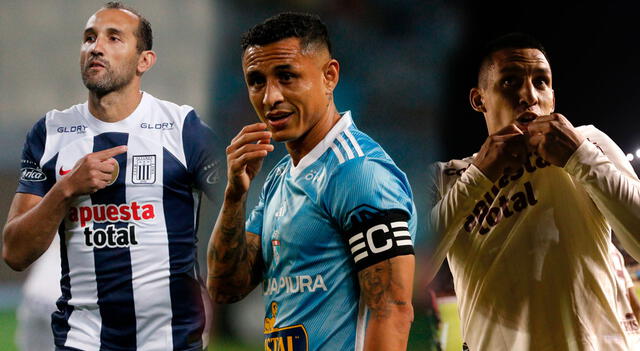 Alianza Lima, Universitario y Sporting Cristal son los 3 primeros lugares del Acumulado. <strong>Foto: composición GLR</strong>   