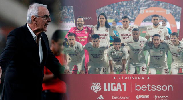  Jorge Fossati buscará emplear el mejor once de Universitario para dar el golpe ante ADT de Tarma. Foto: difusión<br><br>    