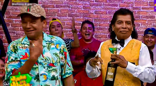 Cachay y Melcochita en 'Jirón del humor'. Foto: Latina   