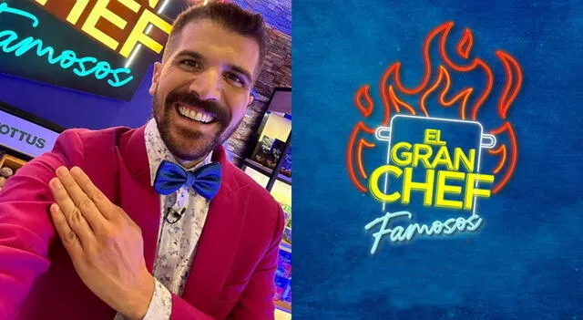 José Peláez es el presentador del momento por su trabajo en 'El gran chef: famosos'. Foto: Composición LR / Instagram / El gran chef famosos / José Peláez.   
