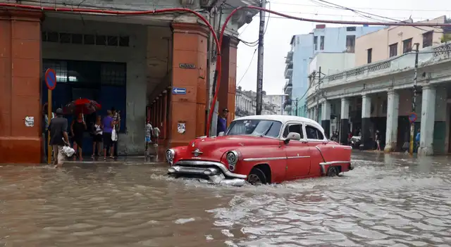  El occidente de Cuba fue muy afectado por el huracán. Foto: EFE<br>    