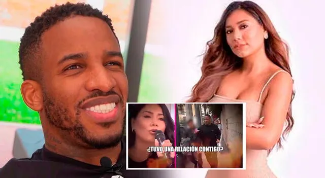 Jefferson Farfán acudió a la Fiscalía acompañado de su abogada para denunciar a Olenka Mejía. 