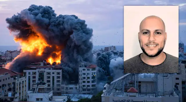  El médico peruano Daniel Levi se encuentra desaparecido tras los ataques de Hamás a Israel y no se descarta su secuestro. Foto: composición LR/EFE<br>    