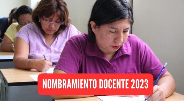 <strong> Conoce los resultados finales del Nombramiento Docente. Foto: La República.</strong>   