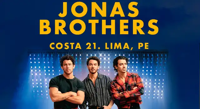 Conoce toda la información sobre el próximo concierto de Jonas Brothers en Perú. Foto: Teleticket Conoce toda la información sobre el próximo concierto de Jonas Brothers en Perú. Foto: Teleticket