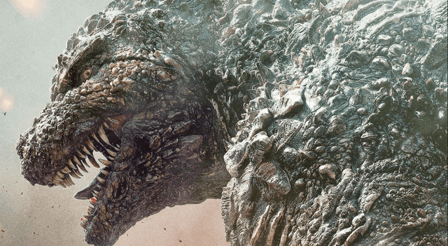 Así se ve Godzilla en su última película: 'Godzilla Minus One'. Foto: Polygon.   