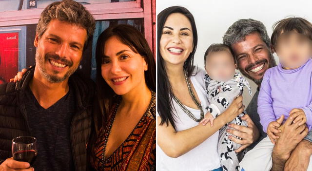  'Pancho' Cavero y Ximena Díaz tienen dos pequeños. Foto: composición LR/Instagram/Ximena Díaz   