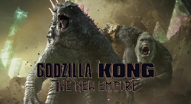  Conoce la fecha de estreno de 'Godzilla vs. Kong: El nuevo imperio' y reparto. Foto: Difusión   