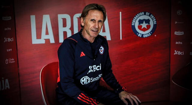 Gareca ya disputó sus primeros amistosos con la selección chilena. Foto: X/Chile.   