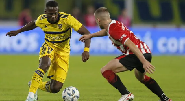 Luis Advíncula jugó los 90 minutos en la eliminación del cuadro xeneize ante Estudiantes. Foto: AFP.   