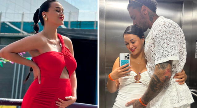 Angie Arizaga tuvo algunas complicaciones para salir embarazada. Foto: composición LR/Instagram/ Angie Arizaga    