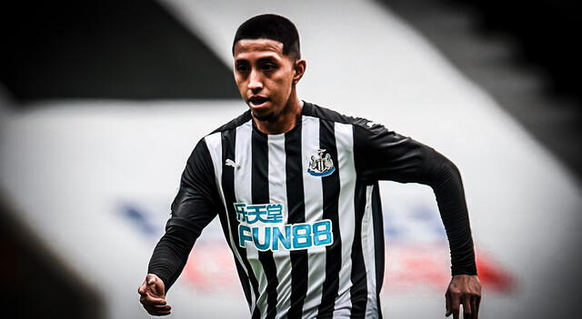 Rodrigo Vilca fichó por Newcastle en el 2020. <strong>Foto: Newcastle</strong>   