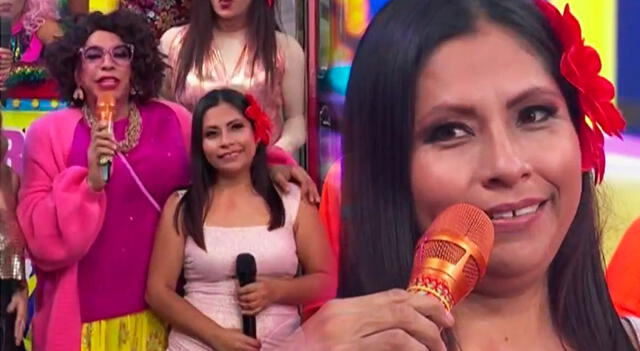 Lis Padilla reveló aspectos poco conocidos de su vida en 'El reventonazo de la chola'. Foto: América TV.   