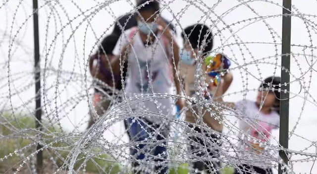  Este es el alambre de púas en frontera de Texas. Foto: CDN<br>    