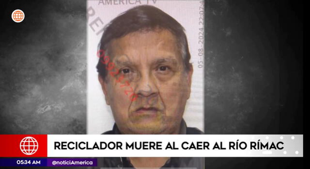 La víctima fue identificada Andrés Avelino Martínez Murillo, un reciclador de 69 años. Foto: Captura America Noticias   