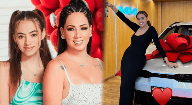  Melissa Lobatón compra su primer carro y su madre lo festejó. Foto: composición LR/Instagram/Melissa Klug/Melissa Lobatón   