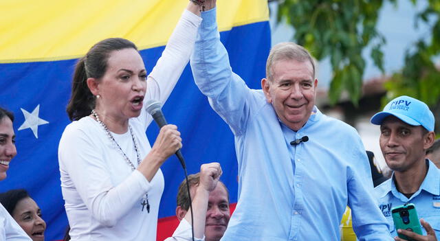 María Corina Machado y Edmundo González Urrutia luchan contra el régimen de Nicolás Maduro. Foto: AFP 