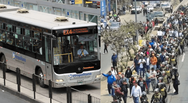 La ampliación de horarios de Metropolitano buscan facilitar la llegada de los ciudadanos a sus lugares de destino. Foto: composicíon/LR   