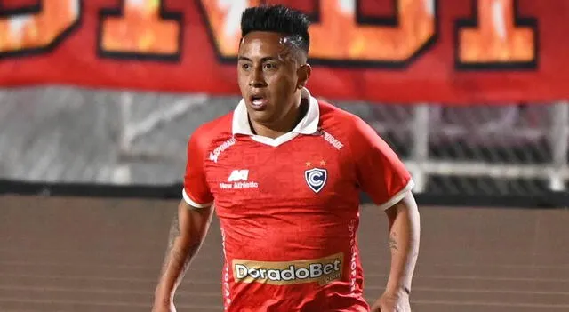 Christian Cueva es jugador de Cienciano para el Clausura 2024. Foto: X/Cienciano.   