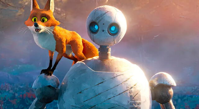 "Robot salvaje" es la nueva película animada de Dreamworks. Foto: Dreamworks    