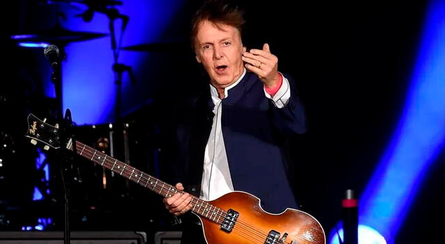  Paul McCartney. Foto: difusión   