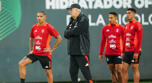 Jorge Fossati, técnico de la selección peruana.   