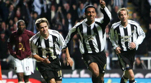 Nolberto Solano defendió al Newcastle, club donde es ídolo.   