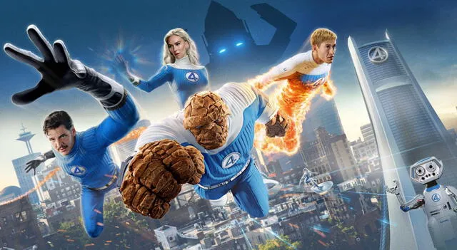 La nueva película de los '4 fantásticos' es el debut de la familia de superhéroes en el UCM. Foto: Disney Latino   