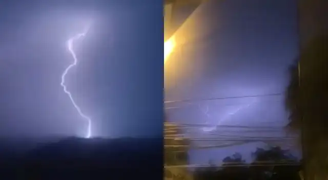 Senamhi emite aviso por tormentas eléctricas en la sierra central del Perú. Foto: difusión   