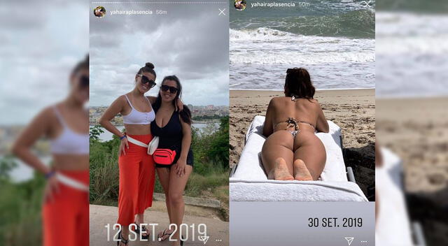 Yahaira Plasencia publica fotos en Cuba. Foto: Instagram.